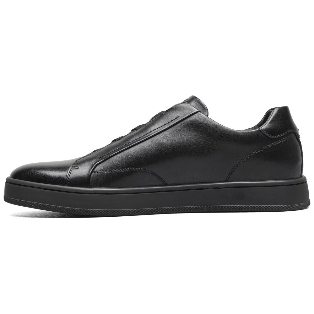 Florsheim Monopoli Black Elastic Lace To Toe Casual Sneaker