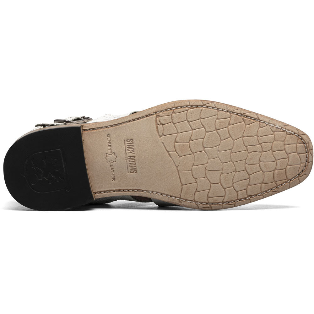 Stacy Adams Calandro City Sandal in White