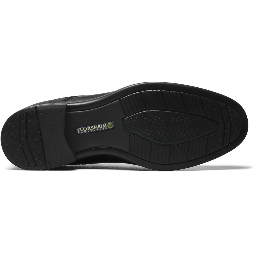 Florsheim Midtown Moc Toe Slip-On Black Men's Dress Shoes