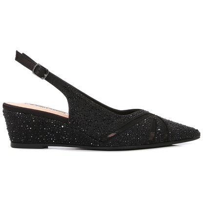 Lady Couture Daniela 2" Wedge Pump in Black